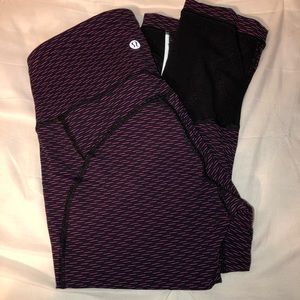 Lululemon fast & free crop leggings